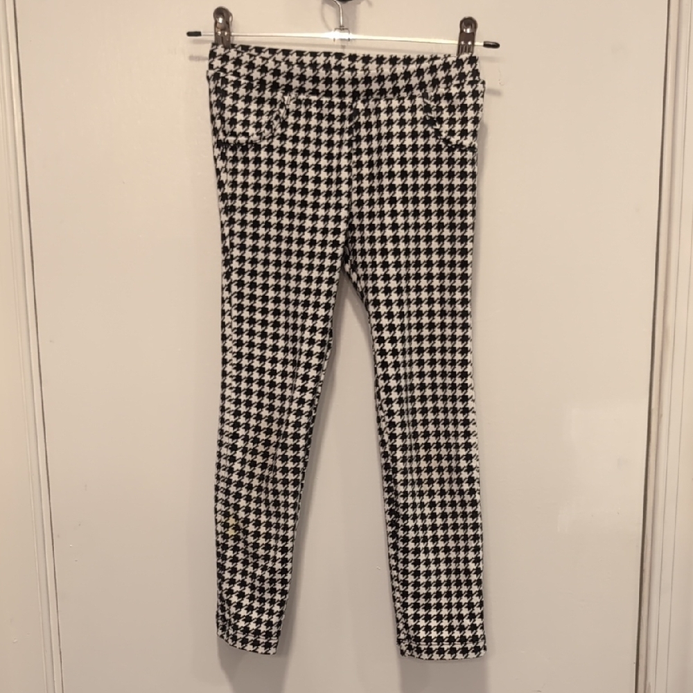 Old Navy Black and White Houndstooth Leggings